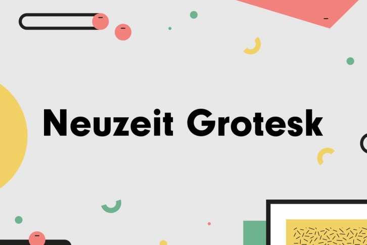 Neuzeit Grotesk Font Download