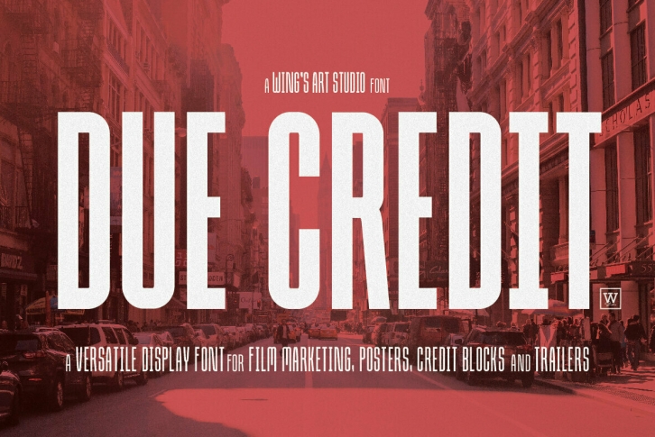 Due Credit Font Download