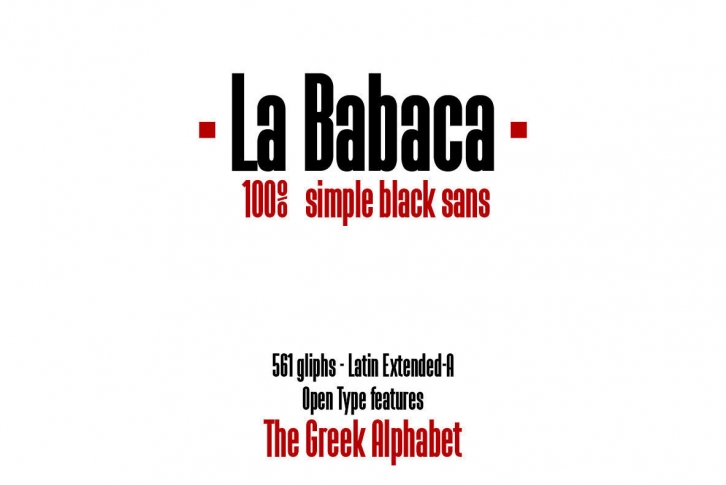 La Babaca Font Download