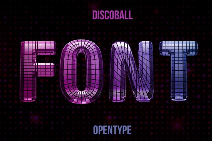 Discoball Font Download