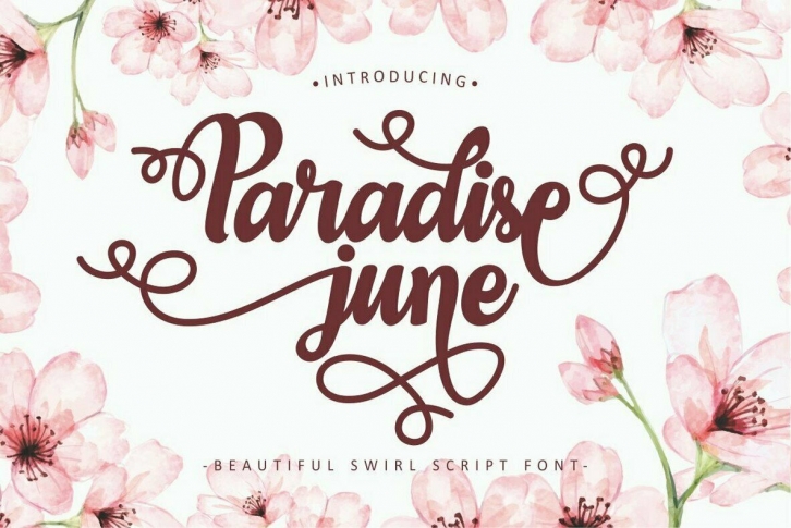 Paradise June Font Download