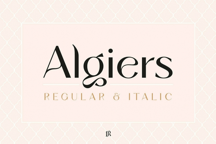 Algiers Font Download