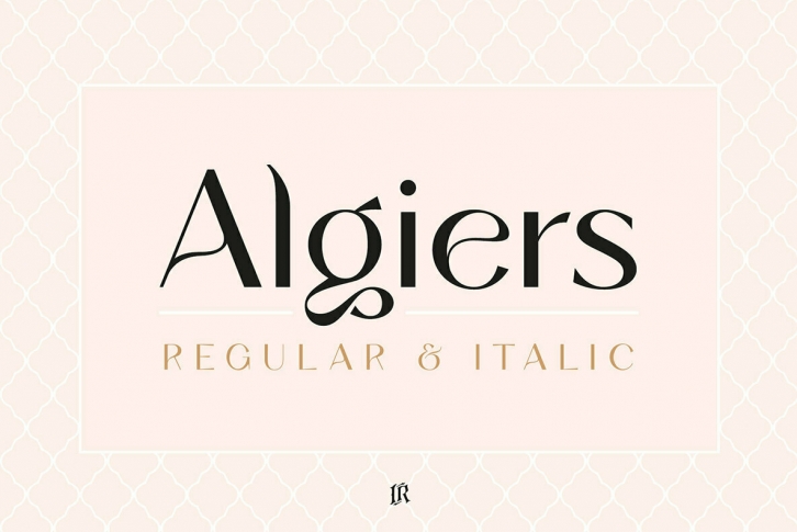 Algiers Font Download