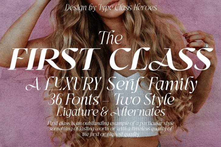 First Class Font Download