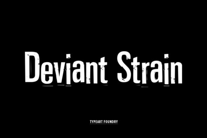 Deviant Strain Font Download