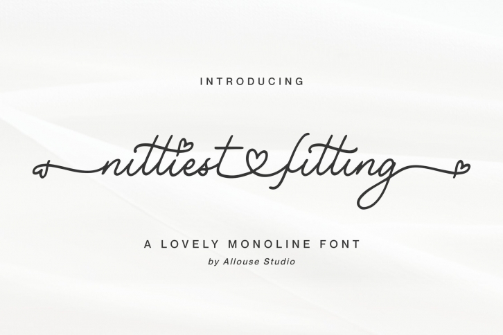 Nitties Fitting Font Download