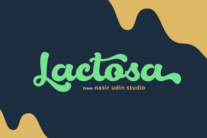 Lactosa Font Download