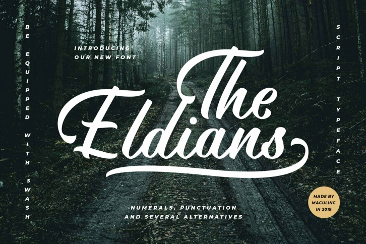 The Eldians Font Download