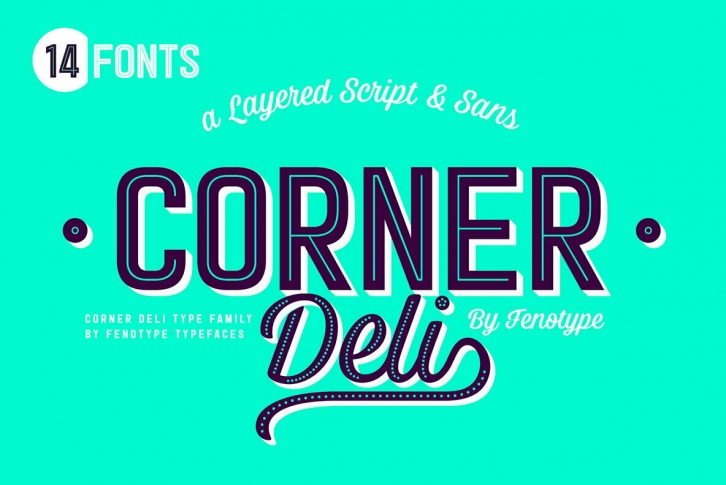 Corner Deli Font Download