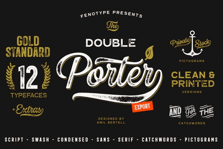 Double Porter Font Download