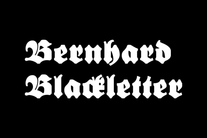 Bernhard Blackletter Font Download