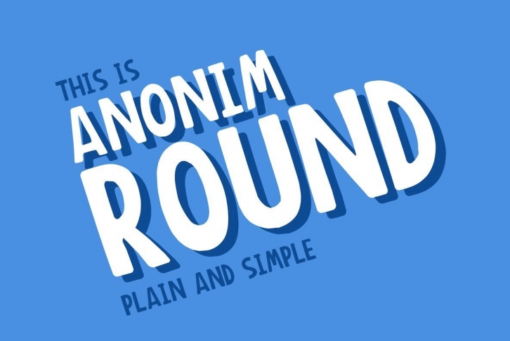 Anonim Round Font Download