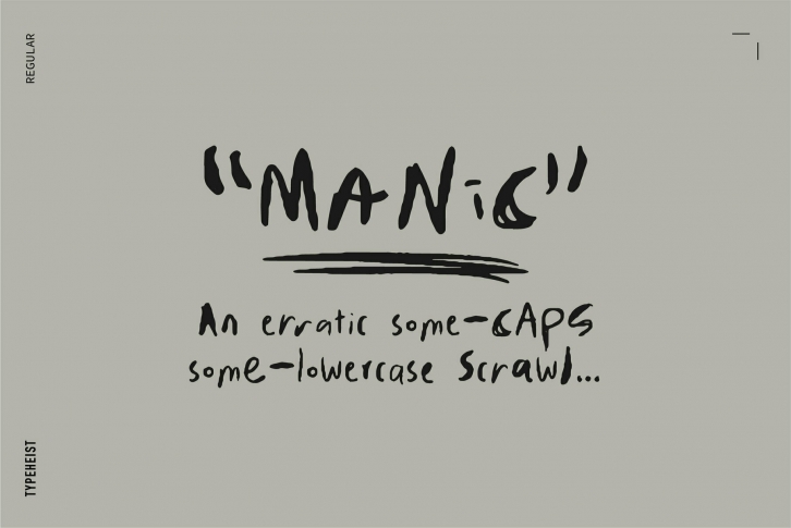 MANIC Font Download