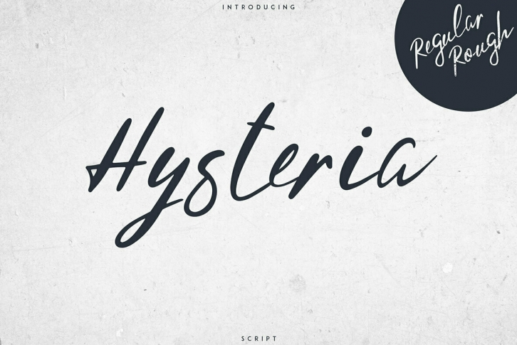 Hysteria Script Font Download