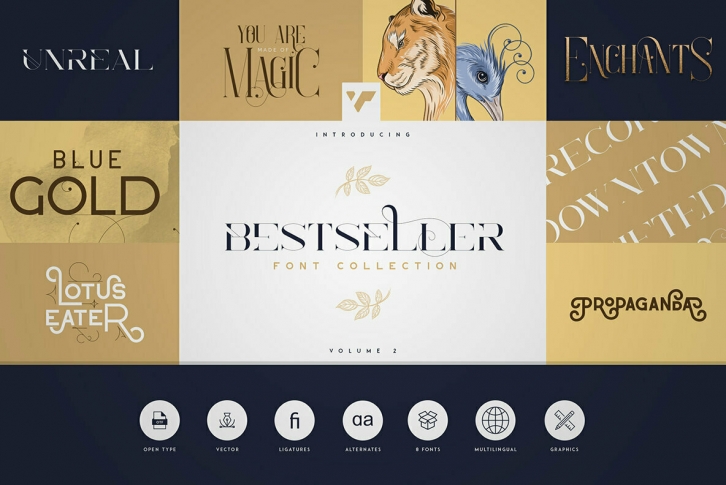 Fedotov Best Sellers Collection Vol.2 Font Download