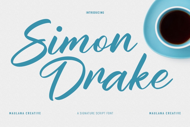 Simon Drake Font Download