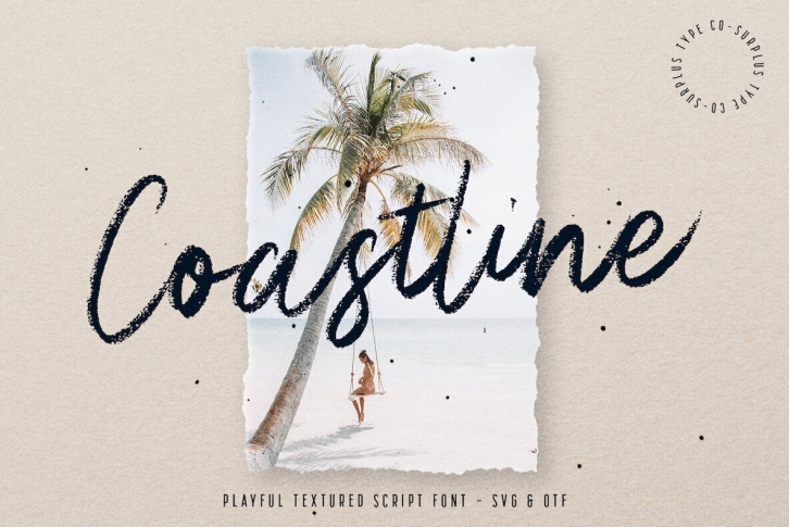 Coastline SVG Font Download