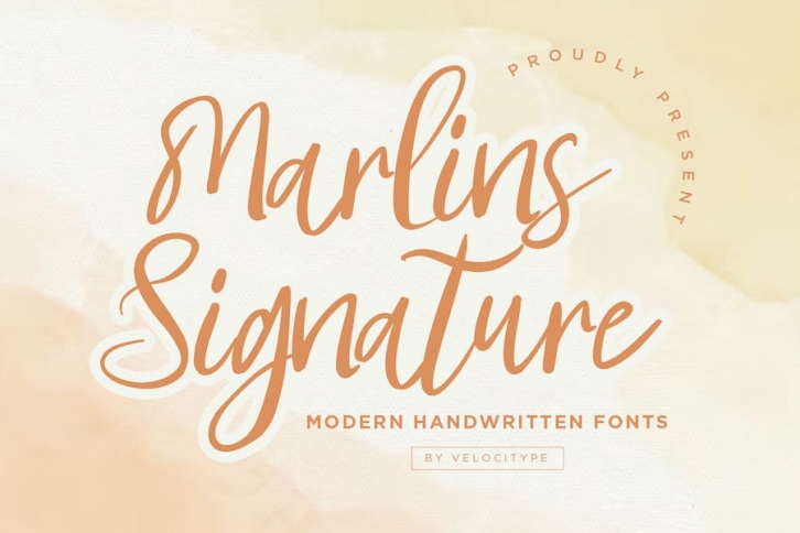 Marlins Signature - Handwritten Script fonts Font Download
