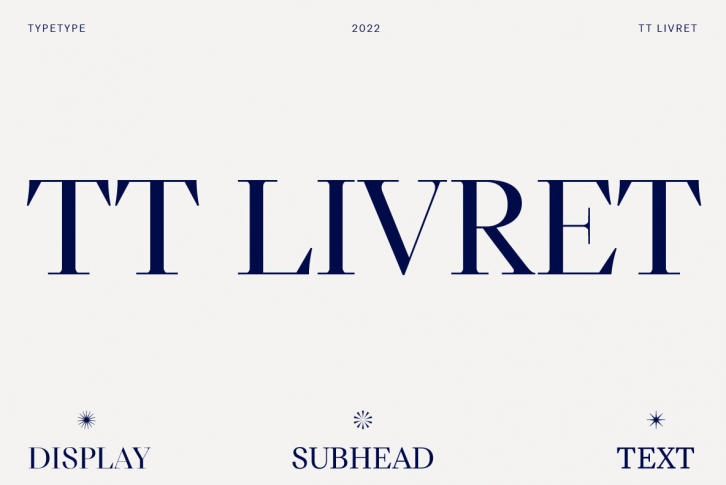 TT Livret Font Download