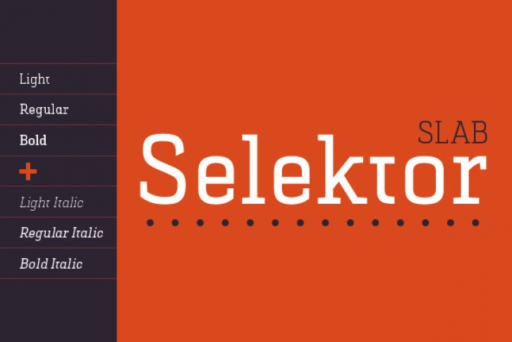 Selektor Slab Font Download