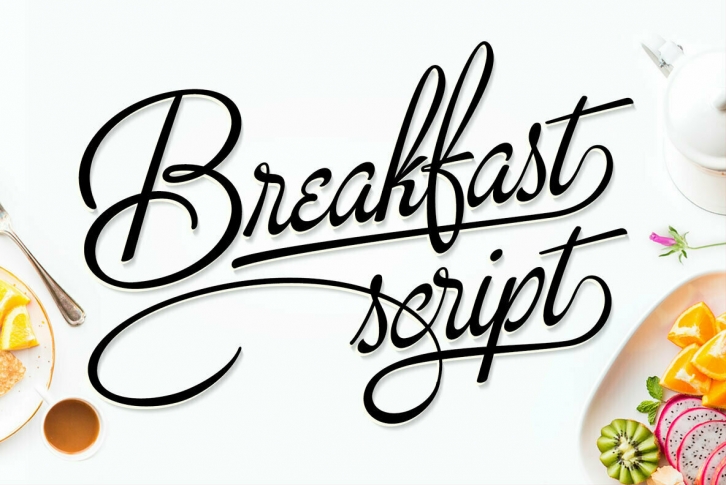 Breakfast Script Font Download