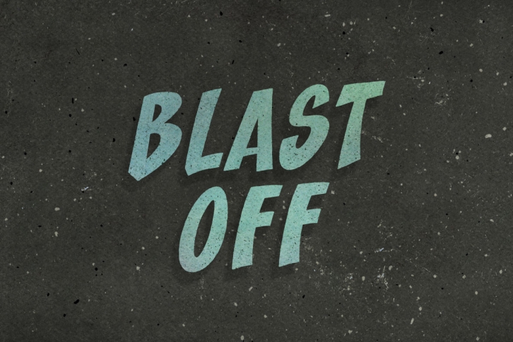 Blast Off Font Download