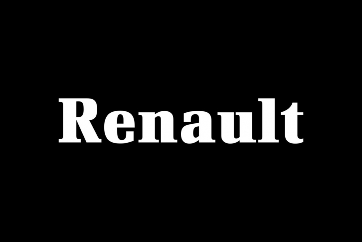 Renault Font Download
