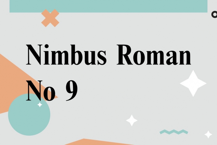 Nimbus Roman No 9 Font Download