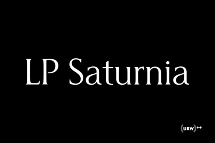 LP Saturnia Font Download