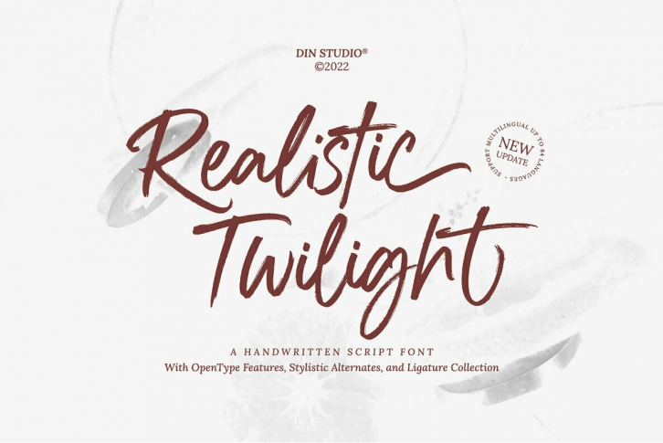 Realistic Twilight Font Download