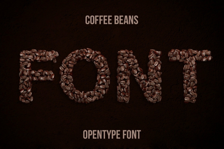 Coffee Beans  SVG Font Download