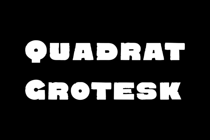 Quadrat Grotesk Font Download