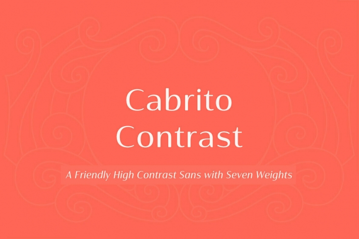 Cabrito Contrast Font Download