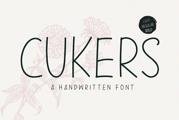 Cukers Font Download
