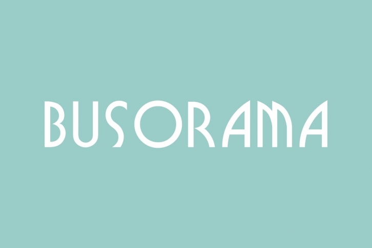 Busorama Font Download