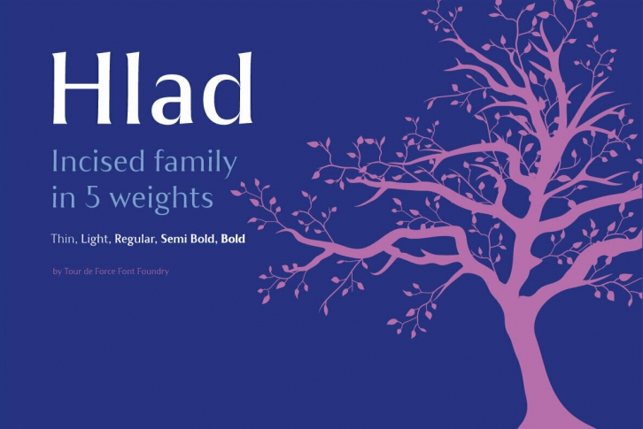 Hlad Font Download