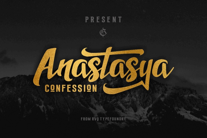 Anastasya Confession Font Download