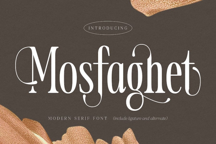 Mosfaghet Modern Serif Font Font Download