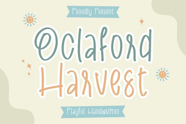 Oclaford Harvest Handwritten Font Font Download