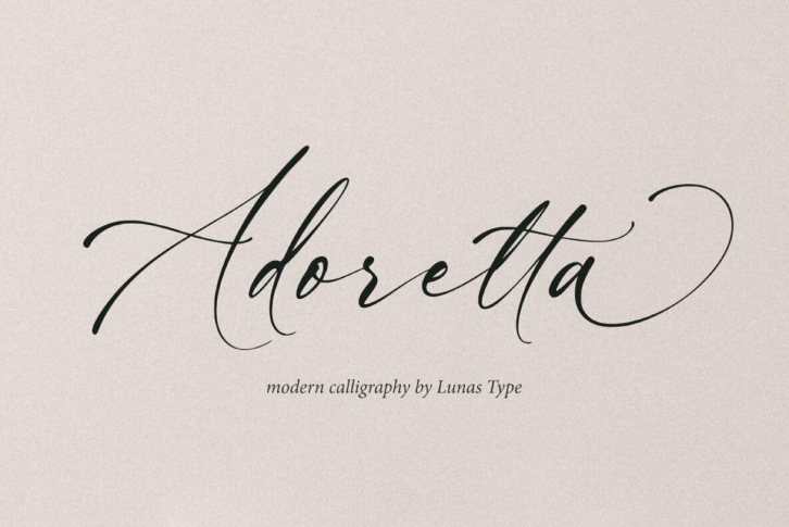 Adoretta Font Download