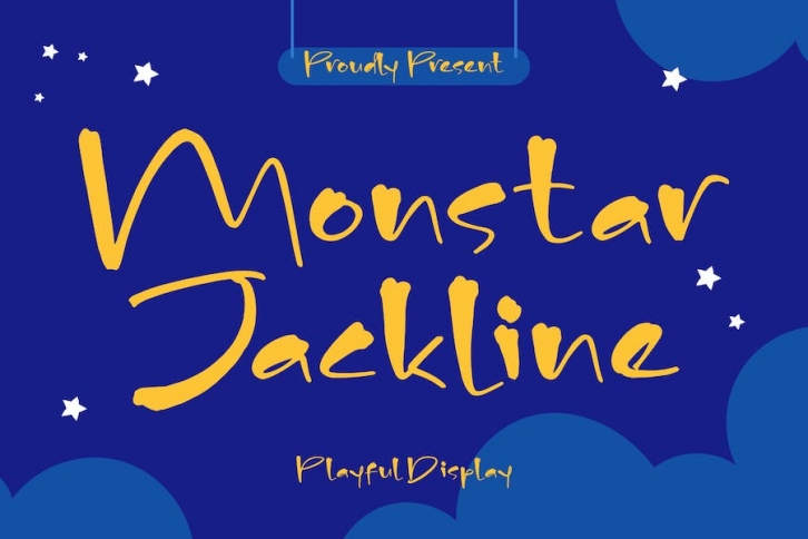 Monstar Jackline Display Font Font Download