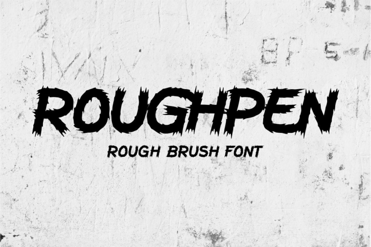 Roughpen Font Download