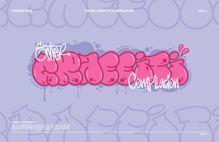 Enter Graffiti Compilation Font Download
