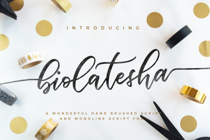 Biolatesha Font Download