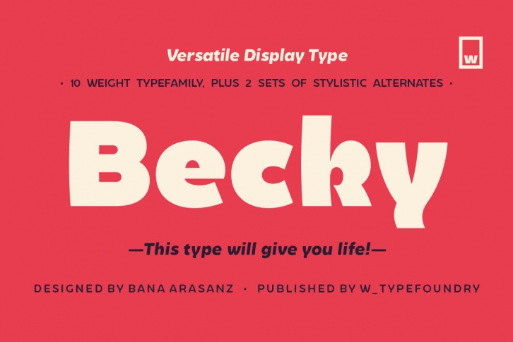 Becky Font Download