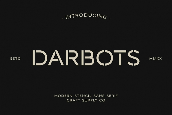 Darbots Font Download