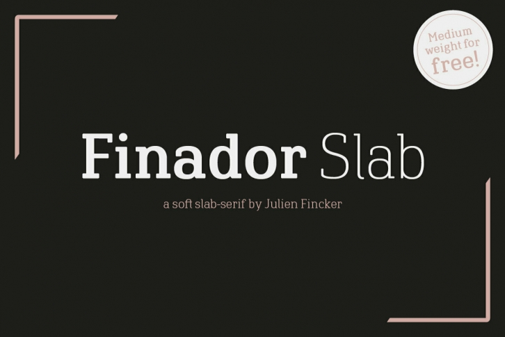 Finador Slab Font Download