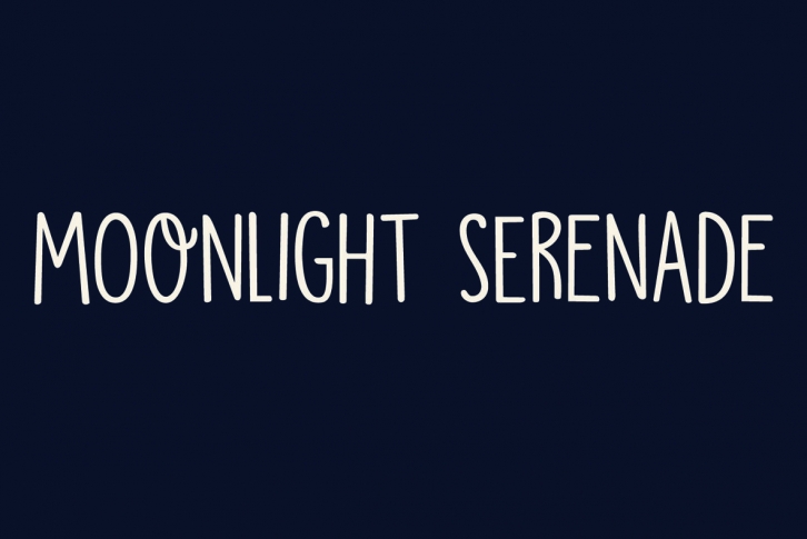 Moonlight Serenade Font Download