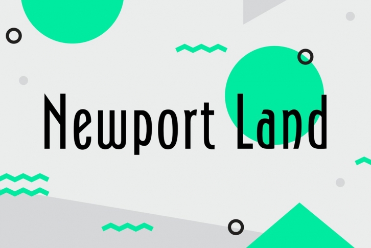 Newport Land Font Download