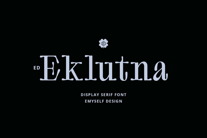 ED Eklutna Font Download